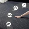 imageBEDLORE King Mattress Protector Waterproof Noiseless Mattress Cover with Deep Pocket for 618 inches Mattress Soft Breathable Mattress Pad Machine Washable Dark GrayDark Grey