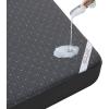 imageBEDLORE King Mattress Protector Waterproof Noiseless Mattress Cover with Deep Pocket for 618 inches Mattress Soft Breathable Mattress Pad Machine Washable Dark GrayDark Grey