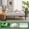 imageBEDLORE Twin XL Mattress Topper Viscose Derived from Bamboo Thick Pillow Top Mattress Pad with Deep Pockets for 615 inches Mattress Soft Mattress Topper College Dorm Size for Back PainDark GrayWhite