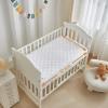 imageBEDLORE Waterproof Mattress Protector Crib 2 Pack Soft Mattress Pad Noiseless Machine Washable Mattress Cover Ultimate Protection for Your Babys Crib Toddler Bed 52x28White
