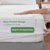 imageWaterproof Mattress Protector Queen Size Mattress Pad Fitted 6quot18quot Deep Pocket 3D Air Fabric Breathable Bed Mattress Cover Noiseless Washable for Home Bedroom HotelWhite