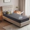 imageWaterproof Mattress Protector Queen Size Mattress Pad Fitted 6quot18quot Deep Pocket 3D Air Fabric Breathable Bed Mattress Cover Noiseless Washable for Home Bedroom HotelGray