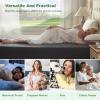 imageWaterproof Mattress Protector Queen Size Mattress Pad Fitted 6quot18quot Deep Pocket 3D Air Fabric Breathable Bed Mattress Cover Noiseless Washable for Home Bedroom HotelGray