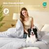 imageBEDLORE Comforters Twin Size Duvet Insert All Season Down Alternative Twin Comforter UltraSoft Quilted Bed Comforter with Corner Tabs Machine Washable Grey 8868 InchesGrey