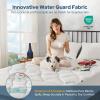 imageBEDLORE Waterproof Queen Mattress Pad Quilted Fitted Mattress Topper with Deep Pocket 618 Breathable amp Noiseless Mattress Protector Bed Cover Padded Machine WashableWhite