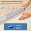 image:imageBEDLORE 2 Pack Waterproof Mattress Protector Queen Size Mattress Pad with Deep Pocket 618 Depth Soft Breathable Bed Mattress Cover for Home Bedroom Hotel Light GrayBeige
