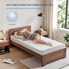 image:imageBEDLORE 2 Pack Waterproof Mattress Protector Queen Size Mattress Pad with Deep Pocket 618 Depth Soft Breathable Bed Mattress Cover for Home Bedroom Hotel Light GrayWhite