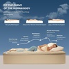 image:imageBEDLORE Full Mattress Topper Thick Pillow Top Pad for Back Pain Relief Soft Mattress Cover with Deep Pockets 615 inchBeige