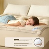 image:imageBEDLORE Full Mattress Topper Thick Pillow Top Pad for Back Pain Relief Soft Mattress Cover with Deep Pockets 615 inchBeige