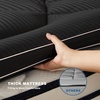 image:imageBEDLORE Full Mattress Topper Thick Pillow Top Pad for Back Pain Relief Soft Mattress Cover with Deep Pockets 615 inchBlack