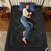 image:imageBEDLORE Full Mattress Topper Thick Pillow Top Pad for Back Pain Relief Soft Mattress Cover with Deep Pockets 615 inchBlack