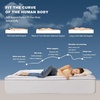 image:imageBEDLORE Full Mattress Topper Thick Pillow Top Pad for Back Pain Relief Soft Mattress Cover with Deep Pockets 615 inchWhite