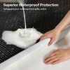 image:imageBEDLORE Queen Size Mattress Protector Waterproof Noiseless Mattress Cover with Stretchable Pockets for 615 inches Mattress Soft Breathable Mattress Pad for College Dorm BeigeDark Grey