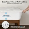 image:imageBEDLORE Waterproof Queen Mattress Pad Breathable Mattress Protector with 618 Inch Deep Pocket Quilted Fitted Mattress Topper Bed Cover Noiseless amp Machine WashableWhite