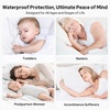 image:imageBEDLORE Waterproof Queen Mattress Pad Breathable Mattress Protector with 618 Inch Deep Pocket Quilted Fitted Mattress Topper Bed Cover Noiseless amp Machine WashableWhite