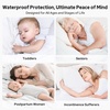 image:imageBEDLORE Waterproof Queen Mattress Pad Breathable Mattress Protector with 618 Inch Deep Pocket Quilted Fitted Mattress Topper Bed Cover Noiseless amp Machine WashableGray