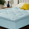 image:imageBEDLORE Full Mattress Topper Thick Pillow Top Pad for Back Pain Relief Soft Mattress Cover with Deep Pockets 615 inchBlue
