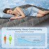 image:imageBedlore Queen Cooling Mattress Topper for Hot Sleepers Soft Fluffy Pillow Top Mattress Pad Breathable Noiseless for Back Pain Relief Washable Deep Pocket Fits 618 GreyGray
