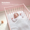 image:imageBEDLORE Baby Crib Mattress Protector 2Pack Waterproof Blue 52x28White