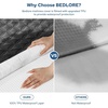 image:imageBEDLORE 2 Pack Waterproof Mattress Protector Twin Size Mattress Pad  Deep Pocket Fitted for 615 Soft Breathable DirtProof Single Bed Mattress Cover Washable for Bedroom Dorm RoomBeigeGray