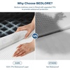 image:imageBEDLORE 2 Pack Waterproof Mattress Protector Twin Size Mattress Pad  Deep Pocket Fitted for 615 Soft Breathable DirtProof Single Bed Mattress Cover Washable for Bedroom Dorm RoomBeigeBlack