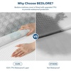 image:imageBEDLORE 2 Pack Waterproof Mattress Protector Twin Size Mattress Pad  Deep Pocket Fitted for 615 Soft Breathable DirtProof Single Bed Mattress Cover Washable for Bedroom Dorm RoomBeigeLight Gray