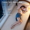 image:imageBEDLORE 2 Pack Waterproof Mattress Protector Twin Size Mattress Pad  Deep Pocket Fitted for 615 Soft Breathable DirtProof Single Bed Mattress Cover Washable for Bedroom Dorm RoomBeigeBeige