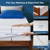 image:imageBEDLORE 2 Pack Waterproof Mattress Protector Twin Size Mattress Pad  Deep Pocket Fitted for 615 Soft Breathable DirtProof Single Bed Mattress Cover Washable for Bedroom Dorm RoomBeigeWhite