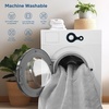image:imageBEDLORE 2 Pack Waterproof Mattress Protector Twin Size Mattress Pad  Deep Pocket Fitted for 615 Soft Breathable DirtProof Single Bed Mattress Cover Washable for Bedroom Dorm RoomBeigeLight Gray
