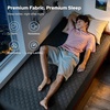 image:imageBEDLORE 2 Pack Waterproof Mattress Protector Twin Size Mattress Pad  Deep Pocket Fitted for 615 Soft Breathable DirtProof Single Bed Mattress Cover Washable for Bedroom Dorm RoomBeigeGray