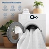 image:imageBEDLORE 2 Pack Waterproof Mattress Protector Twin Size Mattress Pad  Deep Pocket Fitted for 615 Soft Breathable DirtProof Single Bed Mattress Cover Washable for Bedroom Dorm RoomBeigeWhite