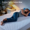 image:imageBEDLORE 2 Pack Waterproof Mattress Protector Twin Size Mattress Pad  Deep Pocket Fitted for 615 Soft Breathable DirtProof Single Bed Mattress Cover Washable for Bedroom Dorm RoomBeigeWhite