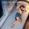 image:imageBEDLORE 2 Pack Waterproof Mattress Protector Twin Size Mattress Pad  Deep Pocket Fitted for 615 Soft Breathable DirtProof Single Bed Mattress Cover Washable for Bedroom Dorm RoomBeigeLight Gray