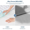 image:imageBEDLORE 2 Pack Waterproof Mattress Protector Twin Size Mattress Pad  Deep Pocket Fitted for 615 Soft Breathable DirtProof Single Bed Mattress Cover Washable for Bedroom Dorm RoomBeigeWhite