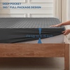 image:imageBEDLORE Twin XL Size Mattress Topper amp Twin XL Waterproof Mattress Protector