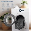 image:imageBEDLORE Waterproof Twin XL Mattress Protector Deep Pocket College Dorm  Soft Noiseless Breathable Bed Mattress Cover Pad Fits 615 Inch Deep Mattresses Ideal for Home Bedroom Hotel BeigeGray