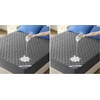 image:imageBEDLORE Waterproof Twin XL Mattress Protector Deep Pocket College Dorm  Soft Noiseless Breathable Bed Mattress Cover Pad Fits 615 Inch Deep Mattresses Ideal for Home Bedroom Hotel BeigeGray