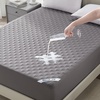image:imageBEDLORE Waterproof Twin XL Mattress Protector Deep Pocket College Dorm  Soft Noiseless Breathable Bed Mattress Cover Pad Fits 615 Inch Deep Mattresses Ideal for Home Bedroom Hotel BeigeGray