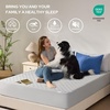image:imageBEDLORE Waterproof Twin XL Mattress Protector Deep Pocket College Dorm  Soft Noiseless Breathable Bed Mattress Cover Pad Fits 615 Inch Deep Mattresses Ideal for Home Bedroom Hotel BeigeLight Gray