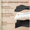 image:imageBEDLORE King Mattress Pad Cover Cooling Bamboo Viscose Mattress TopperGray