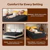 image:imageBEDLORE King Mattress Pad Cover Cooling Bamboo Viscose Mattress TopperGray