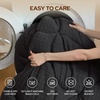 image:imageBEDLORE King Mattress Pad Cover Cooling Bamboo Viscose Mattress TopperGray