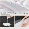 image:imageBEDLORE Queen Waterproof Mattress Protector Soft amp Breathable Mattress PadGray