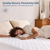 image:imageBEDLORE Queen Waterproof Mattress Protector Soft amp Breathable Mattress PadWhite