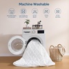 image:imageBEDLORE Queen Waterproof Mattress Protector Soft amp Breathable Mattress PadWhite